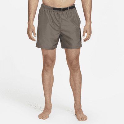 Nike Men s 13cm approx. Belted Packable Swimming Trunks. Nike UK